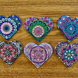 Heart corner bookmark