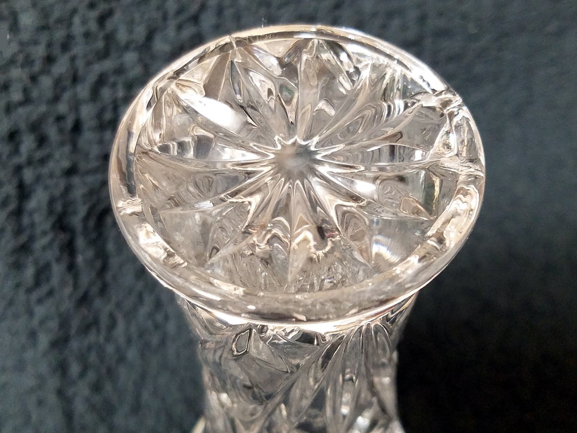 Lenox Crystal Star Vase VINTAGE VTG Lead Crystal Made in USA Etsy