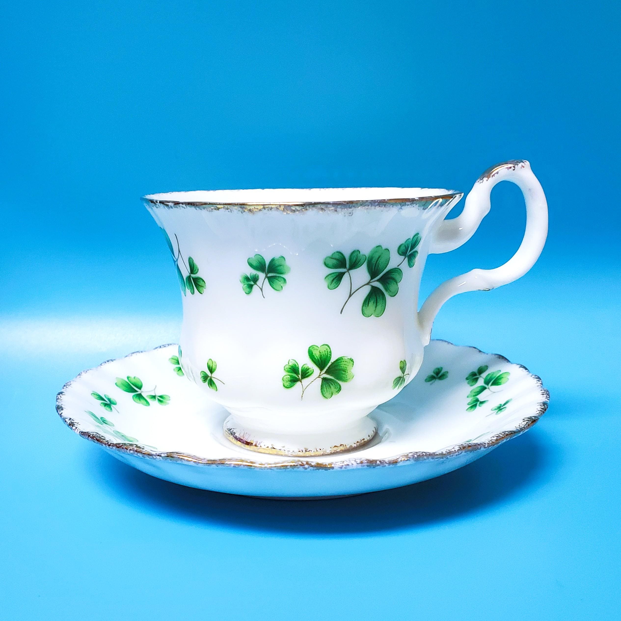 Clover Bone China Tea Set - Etsy