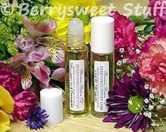Apple Blossom Perfume Oil, Fragrance Scent Roll on Vegan Spring Floral Cologne Paraben-free Scented Berrysweet Stuff