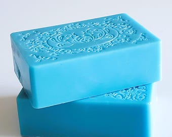 2 pains de savon à l'hortensia bleu, bain pour le corps Floral d'été pour le corps SANS DÉTERGENT