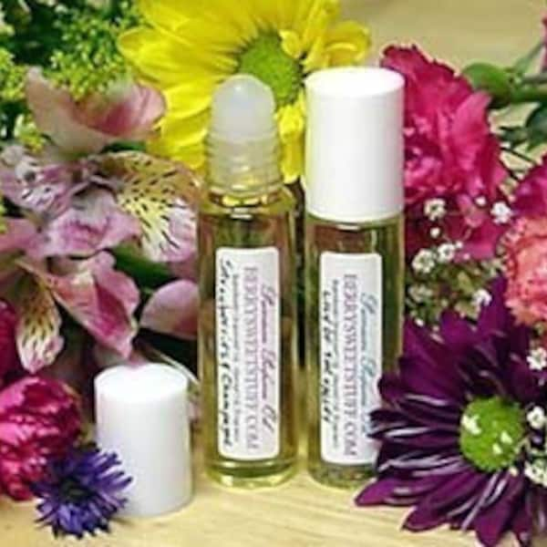 Daffodil Flowers Perfume Oil Fragrance Scent Roll on Bottle Vegan Yellow Spring Floral Scented Cologne Paraben-free Gift Aroma Aromatherapy