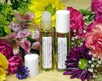 Heather and Rose Perfume Oil Fragrance Scent Roll on Vegan Floral Flowery Cologne Aroma Aromatherapy Paraben-free Scented BERRYSWEET STUFF