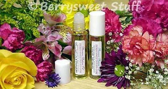 Honeysuckle Perfume Oil Fragrance Scent Roll on Bottle Vegan