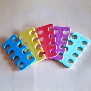 5 Pair Toe Finger Separators Sets for Pedicure Manicure Tool Foam Toe Finger Nails Separators Toes Self Care FREE SHIPPING