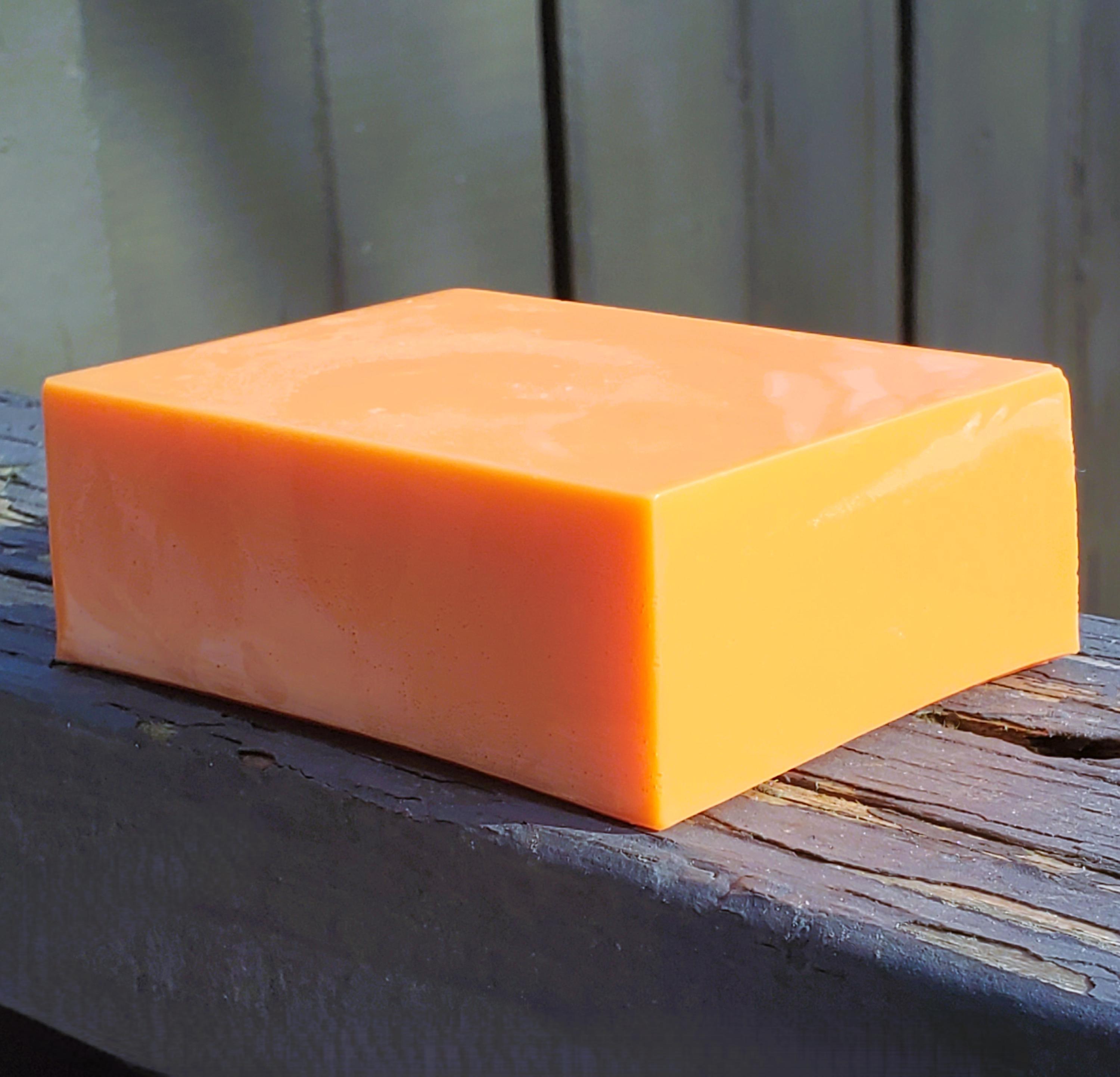 Fresh Apricot Peach Soap Bar, Bath Body Fruity Scented Vegan DETERGENT ...