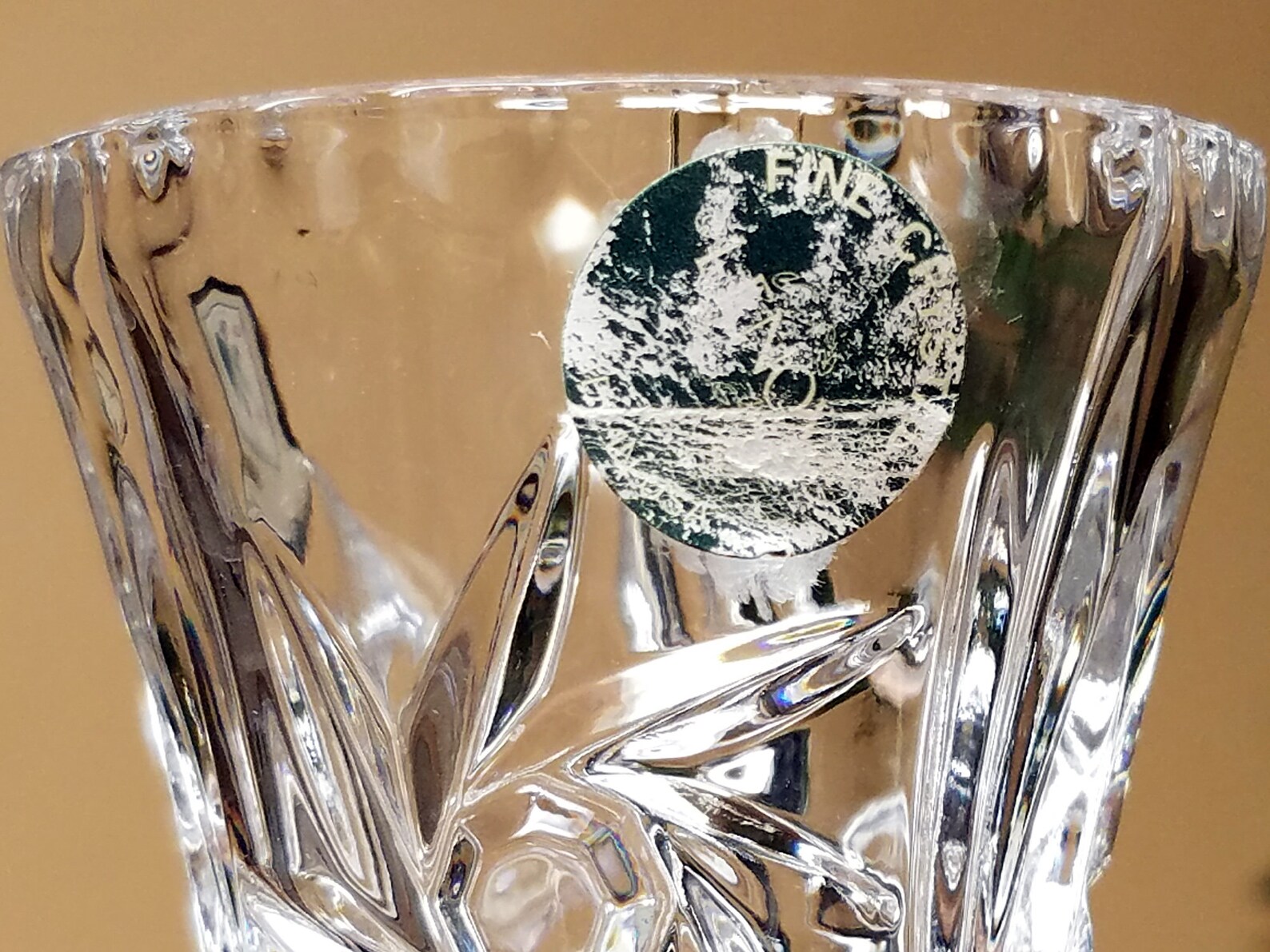 Lenox Crystal Star Vase VINTAGE VTG Lead Crystal Made in USA Etsy