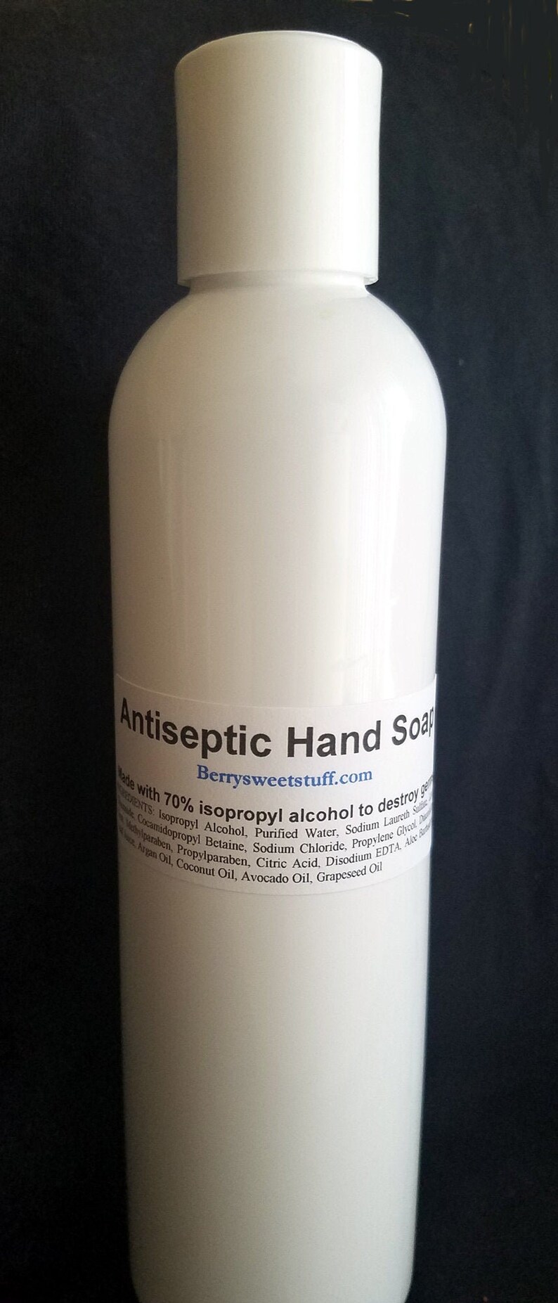 Antiseptic Antibacterial Liquid Hand Soap 70 Isopropyl Etsy