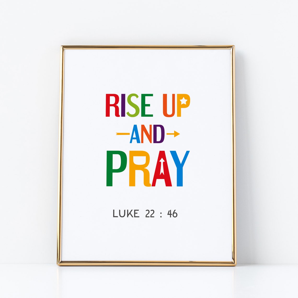 Keep Sweet Prie Et Tais Toi Lève-toi et prie. Art religieux imprimable de mur chrétien. | Etsy