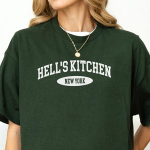 Hell's Kitchen-skjorta | NYC-present, New York-skjorta, NYC-skjorta, Big Apple-skjorta, Jag älskar NY-skjorta, New York-t-shirt, stadsdelspresent