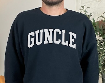 Guncle Funny Gay Uncle Sweatshirt | Gift for Uncle, LGBTQ Present, Guncle Sweater Shirt Pullover, Gift Ideas, Family Gift, Guncle Definition