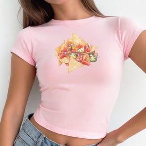 Nachos Baby Tee, Margs Crop Top, Mexico Bachelorette Baby Tee, Cinco De Mayo Baby Tee, Cute Nacho Shirt, Save Water Drink Tequila