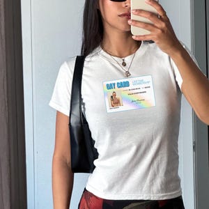 Camiseta de bebê do orgulho gay, blusa curta personalizada do orgulho LGBTQ, camiseta engraçada personalizada que vai duro, produtos lésbicos não binários, aliado bissexual queer