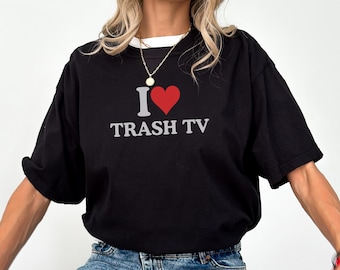 Reality TV Merch, Trashy TV Shirt, Mother&#39;s Day Gift, Gift for Her, Love Housewives Island,Binge Watcher, Birthday Bestie Gift for Wife