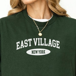 East Village | Prezent z NYC, Koszulka z Nowego Jorku, Koszulka z NYC, Koszulka z Big Apple, Koszulka z I Love NY, Koszulka z Nowego Jorku, Prezent z dzielnicy