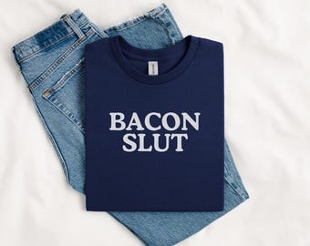 Bacon Lover Shirt, Funny Brunch Tee, Humor Camping Shirt, Boyfriend Husband Dad Brother Gift, Gym Bro Tee, Funny Meat Lover, Pork Carnivore