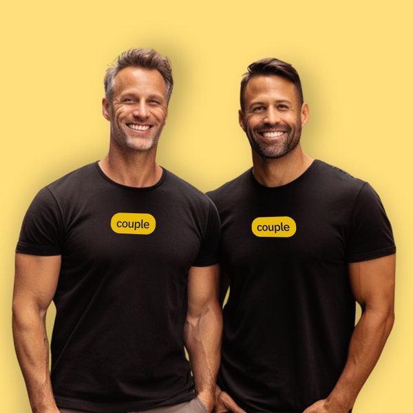 Couple Tag Gay Shirt | Funny Pride Shirt, Grindr Tag, LGBTQ Shirt, Queer Life Shirt, Gift for Pride, Shirt for Pride, Gay Dude, Gay Shirt