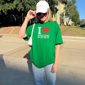 SDIYBT, Start Digging In Yo Butt Twin, Unhinged Shirt, Skibidi Weirdcore Cursed T-Shirt, Funny Teen Boy Gift, Brainrot Shirt, White Elephant image 5
