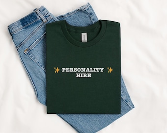 Work Bestie Gift, Office White Elephant, Funny Personality Hire Unhinged Shirt That Goes Hard, Silly Goose, Weirdcore, Professional Yapper