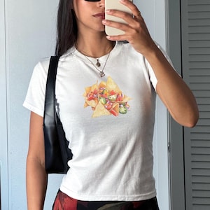 Reheated Nachos Baby Tee, Margs Crop Top, Mexico Bachelorette Baby Tee, Cinco De Mayo Baby Tee, Cute Nacho Shirt, Save Water Drink Tequila