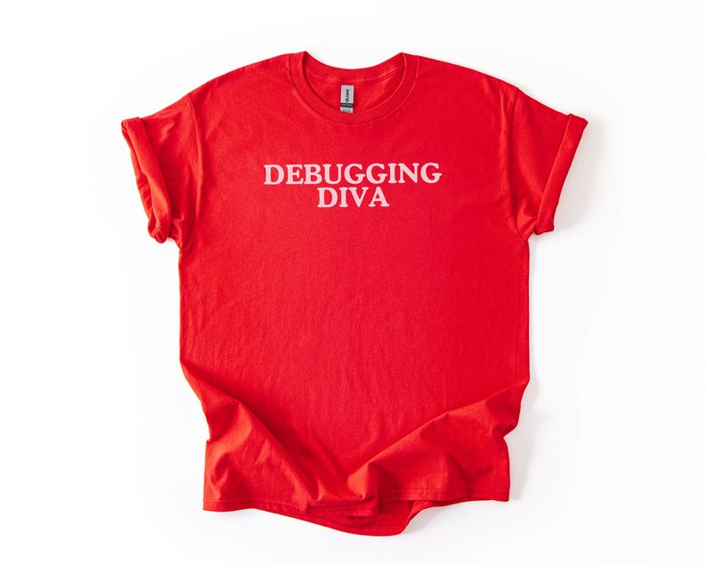 Diva da Depuração, Camiseta de Programadora, Presentes de Programação para Ela, Presente de Melhor Amiga do Trabalho para Amigo Secreto, Engenheiro de Software com Elefante Branco Engraçado imagem 5