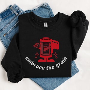 Sudadera con capucha de fotógrafo de cine, regalo para fotógrafo, camiseta de fotógrafo de 35 mm, lindo suéter con cámara de película vintage