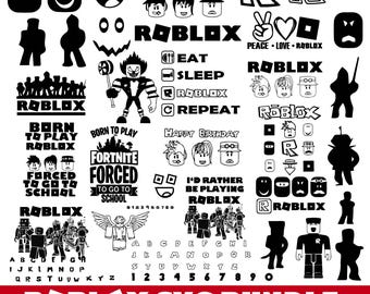 Roblox Svg Bundle, Robot Svg, Gaming Svg Files for Cricut, Roblox Png ...