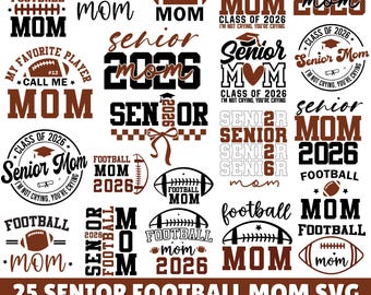 Senior Mom Football SVG,Graduation Year svg,Proud Senior Football Mom SVG,Senior Night Football Svg,Class of 2026 SVG,The final quarter
