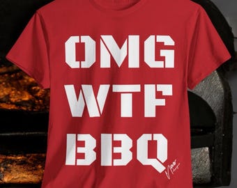 OMGWTFBBQ Meme Tee - Millennial Humor Shirt