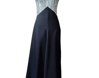 1960年代の自家製モッズハイネックガウン