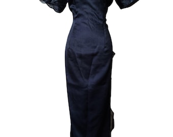 Vintage black Glamorous Alyce formal gown