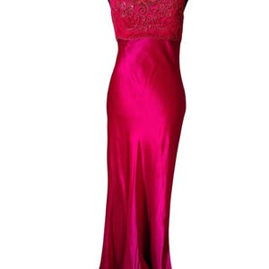 vintage 90's spaghetti strap empire waist dress floor length 90s Empire Waist