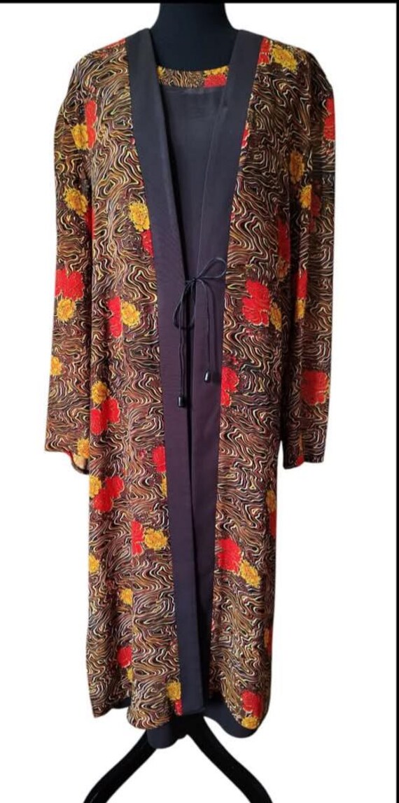 maxi dress with kimono cardigan Maxi Dress Kimono Outfit
