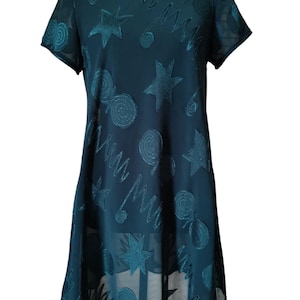 90s Mesh Overlay Dress - Etsy