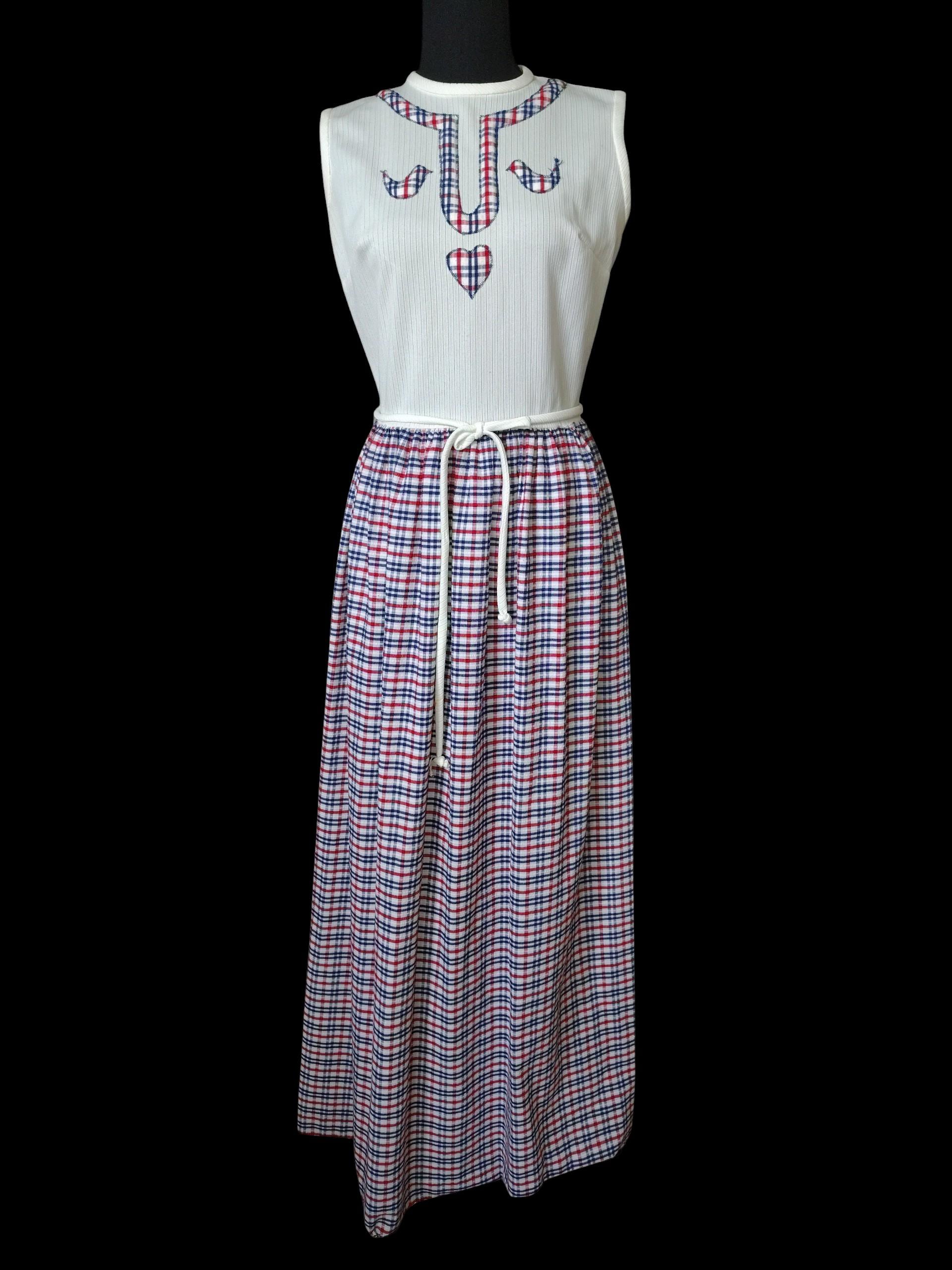 women's red white and blue dress Rihoas Polka Dot Button Down Shirt Midi Dress main image 1