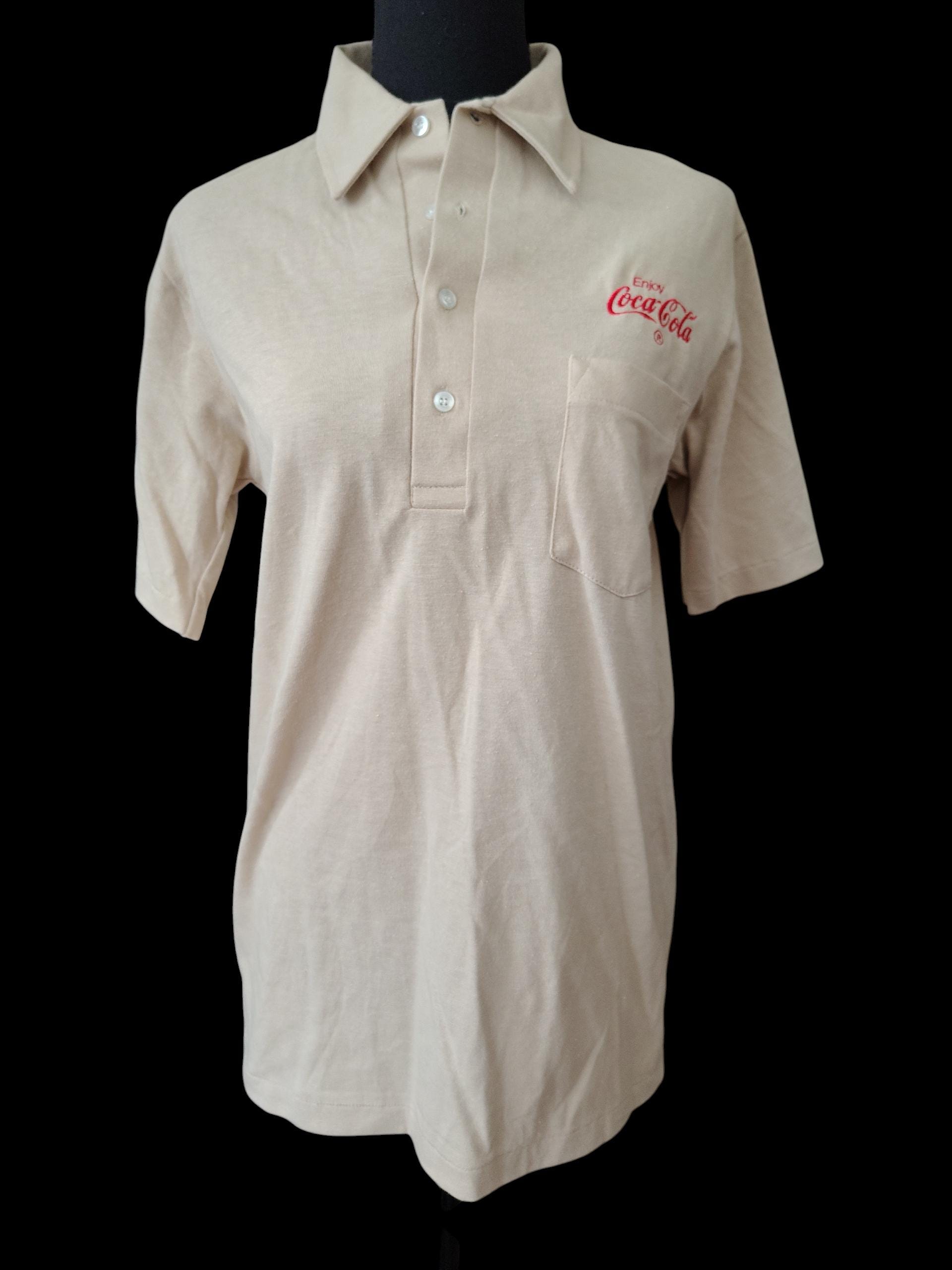Coca Cola Uniform Polo Shirt Sleeve Shirt - Etsy