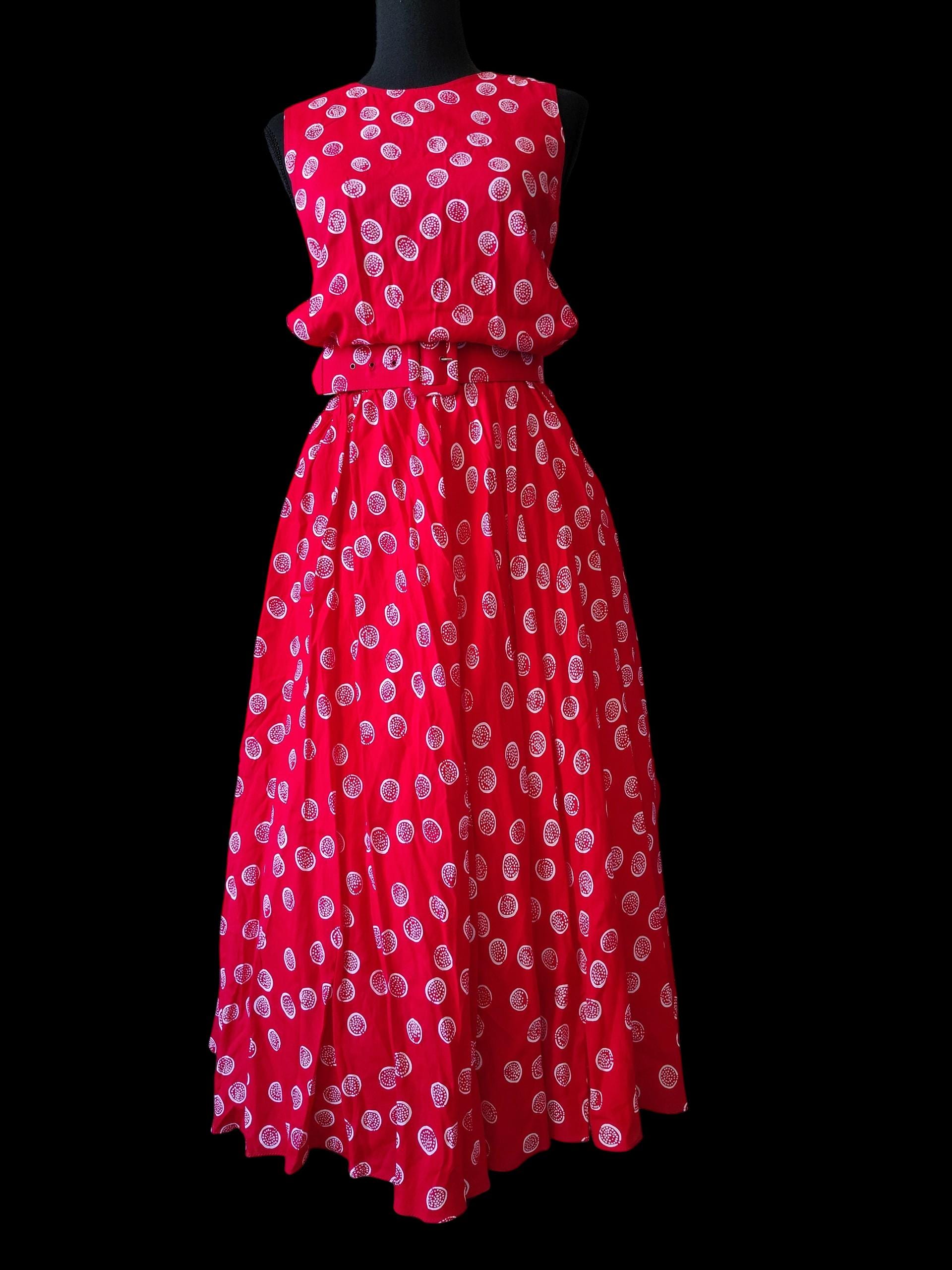 lace a line wedding dresses 90S Slip Dress Small Polka Dot main image 0