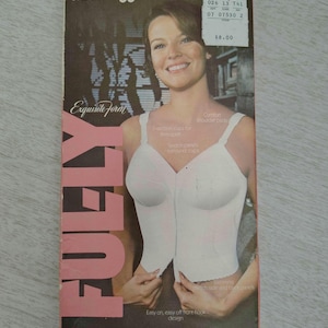 Vintage Ful-ly exquisite form front hook long line bra