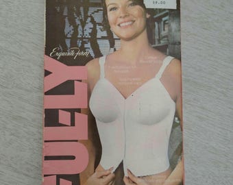 Vintage Ful-ly exquisite form front hook long line bra
