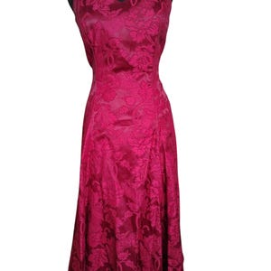 Fit and Flare Jacquard Dress - Etsy