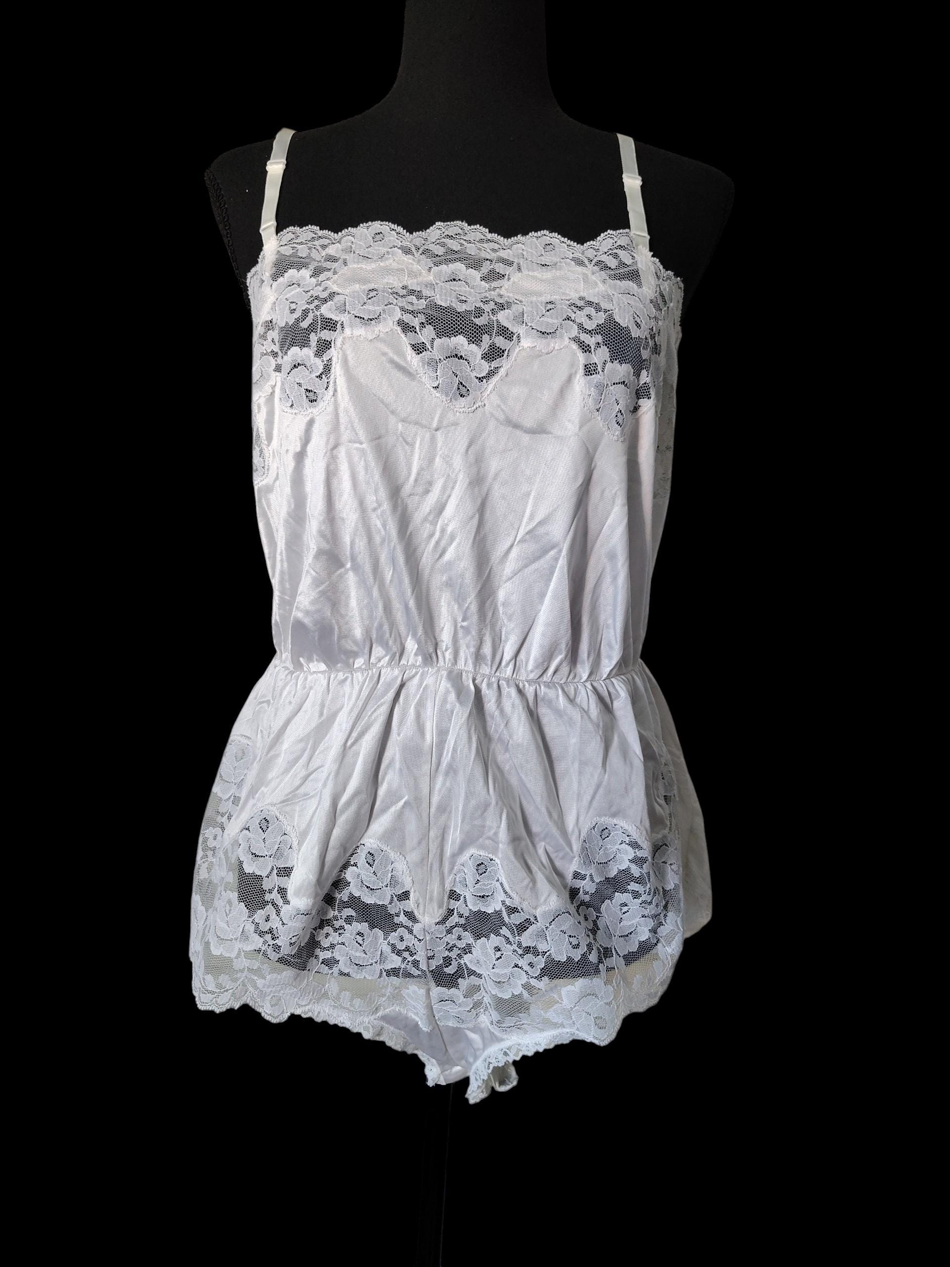 chinese dress ladies Lace Cutout Dover Teddy XL / Black main image 1