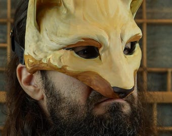 Handgjord rävmask: Cosplay-maskeradkostym i begränsad upplaga