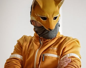 FOREST Handmade 3D Printed Fox Mask: Cosplay Masquerade Costume