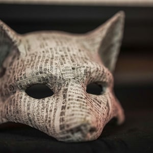 TOKIO I: handgemaakt vossenmasker Japans cosplay, festivalkostuum afbeelding 2