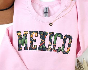 Unisex Mexico Sweater, Mexico Pride Sweater, Mexican Sweater Gift, Mexico Sweatshirt, Mexico Independence Crewneck