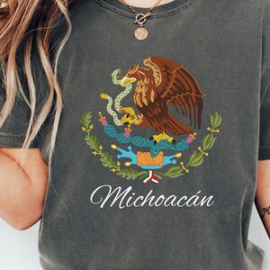 Michoacan Shirt, Mexico Michoacan Shirt, Mexico Shirt Gift, Michoacan Eagle Shirt, Michoacana Shirt Gift, Gift for Mexican Mom Michoacana