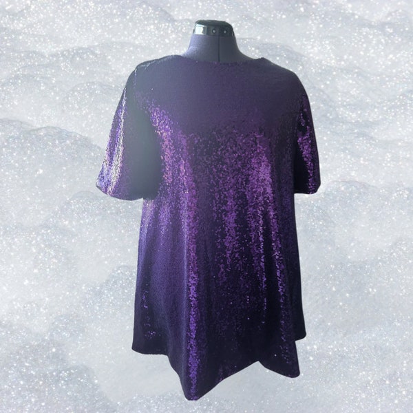 Eras Tour Outfit Vestido de medianoche Lentejuelas Lavender Haze Swiftie Disfraz Vestido camiseta Disfraz de Taylor Swift