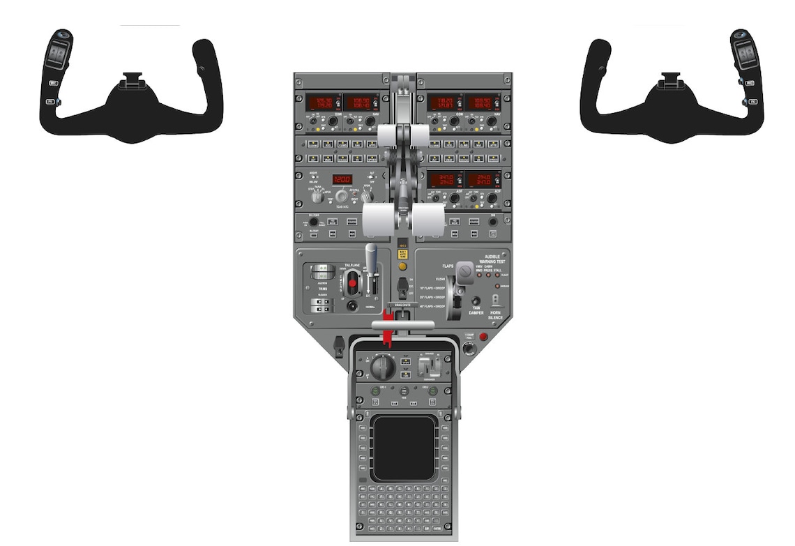 Dassault Falcon 20 Cockpit Poster ALL IN ONE - Etsy