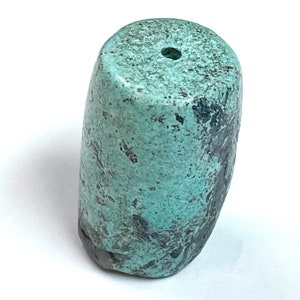 TÜRKIS Zylinder Perle Tibet Vintage 30x19mm pkg1 cb9b