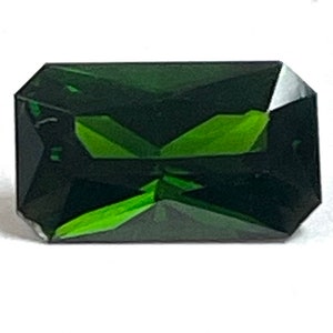 CHROME DIOPSIDE Gemstone Faceted Emerald cut 2.29 cts FG411 image 2